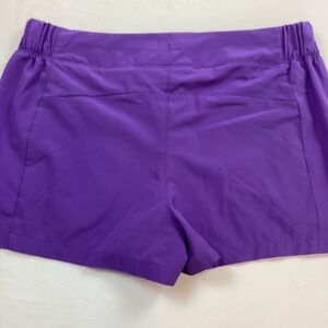 Reel Legends Vibrant Purple Women's Athletic Shorts Sz M